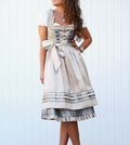 Magdalena | Damen Dirndl mit Bluse und Schürze