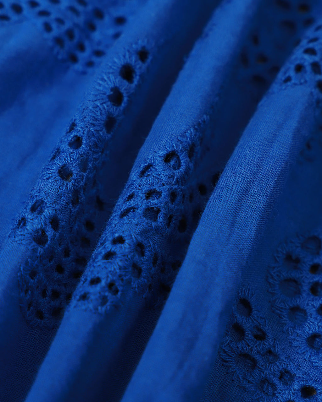 Madeleine | Damen Midikleid mit Herz-Ausschnitt – Blau