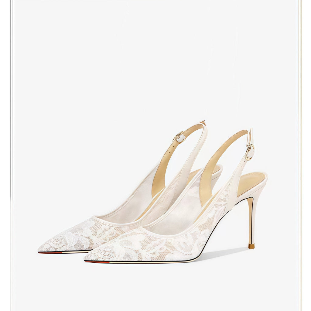 Aiguille Lacée Heels - Velnoir™