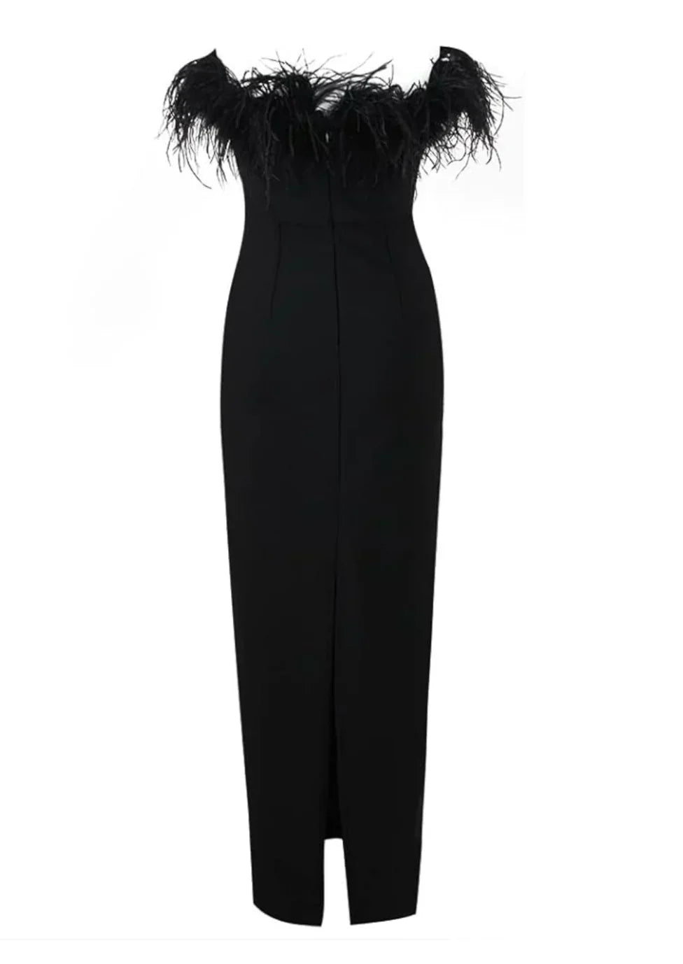 Damen Ballkleid mit Trägerlosem Schnitt und Schlichtem Mieder