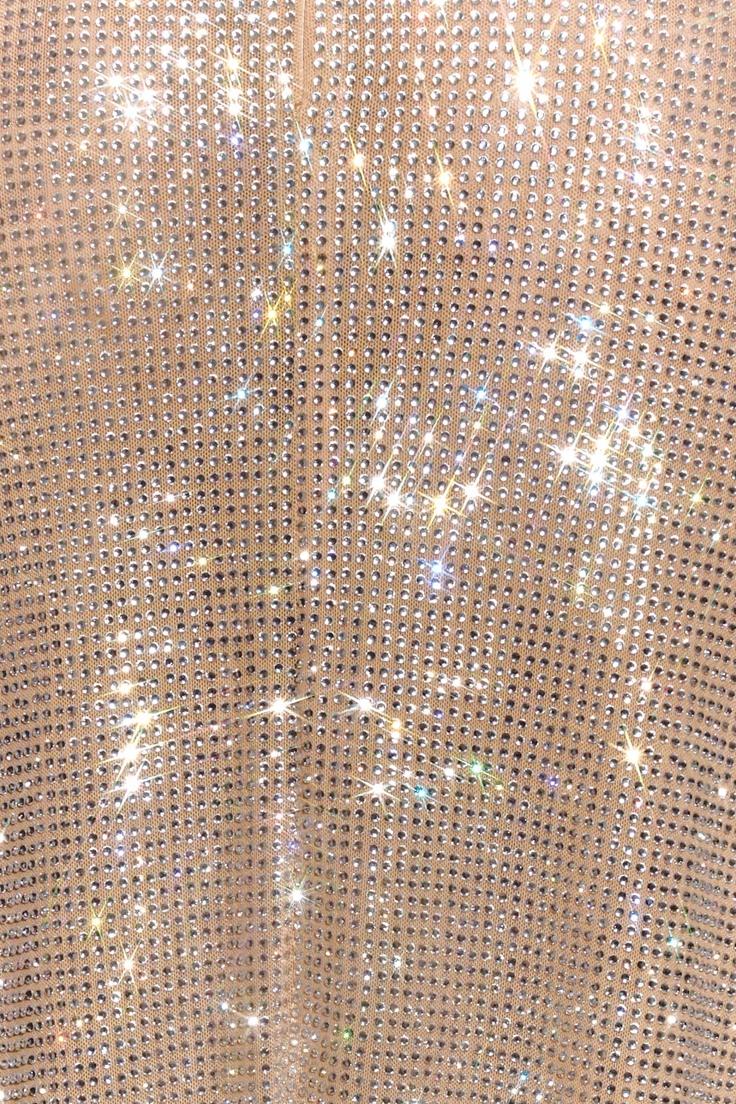 Damen Ballkleid mit Neckholder und Glänzender Verzierung