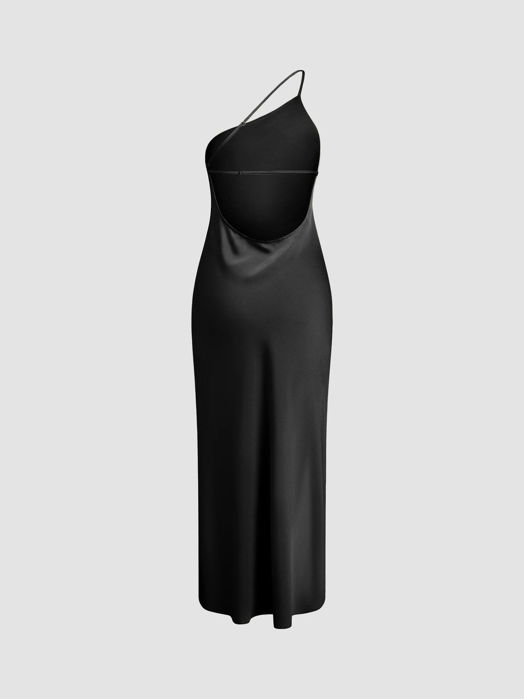 Damen Ballkleid mit Rückenausschnitt und Beinschlitz