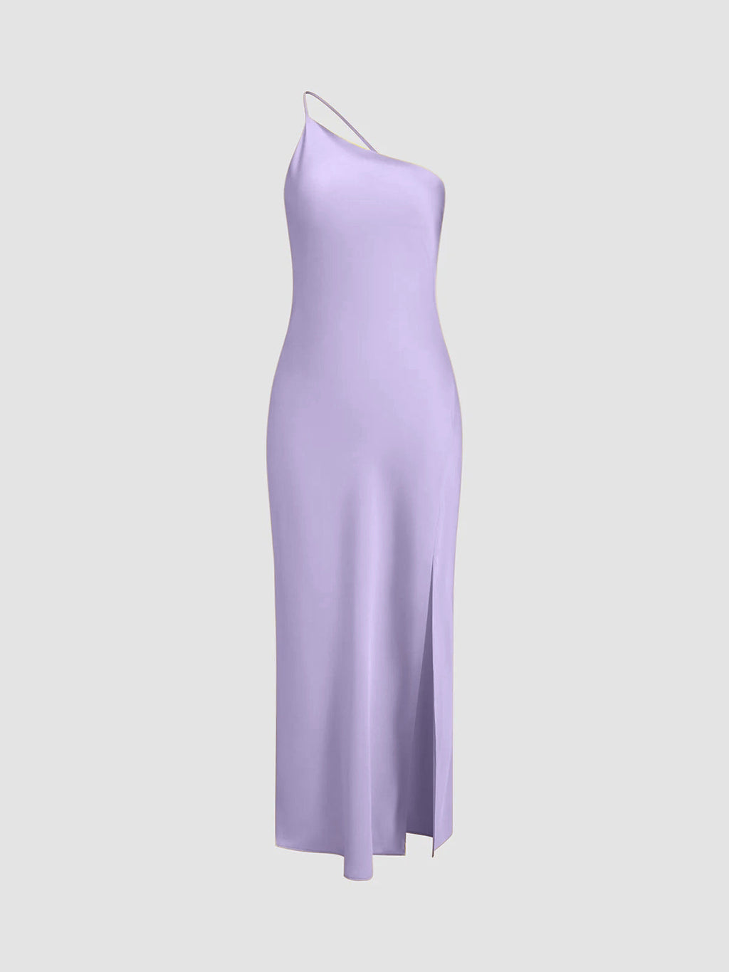 Damen Ballkleid mit Rückenausschnitt und Beinschlitz