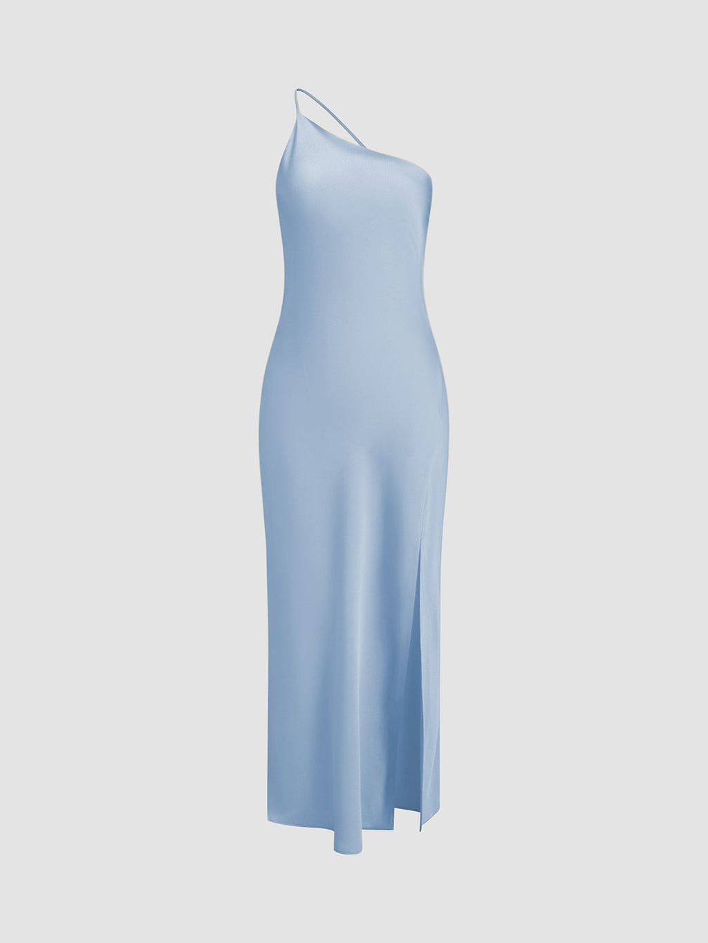 Damen Ballkleid mit Rückenausschnitt und Beinschlitz