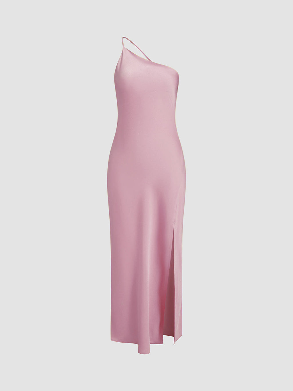 Damen Ballkleid mit Rückenausschnitt und Beinschlitz