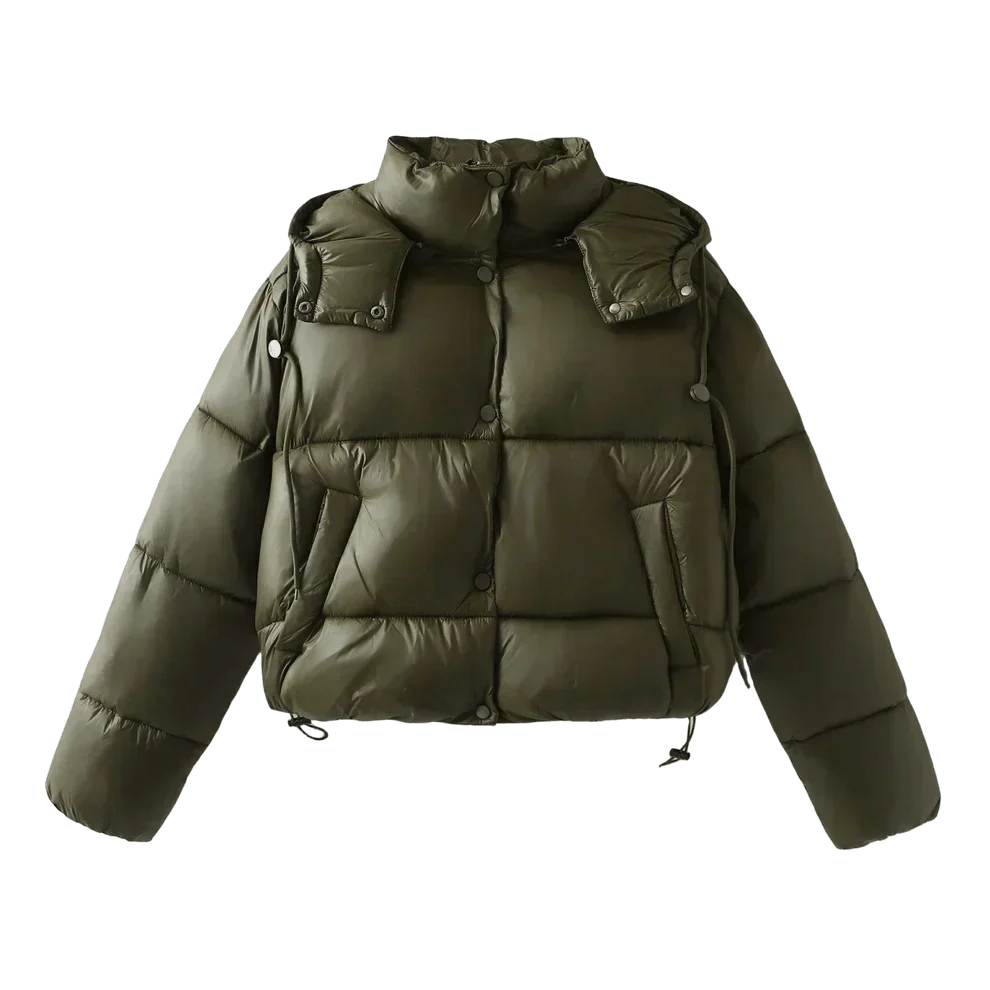 Blackóuté Puffer Jacke - Velnoir™