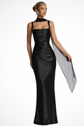 Helene | Damen Elegantes Maxi Abendkleid