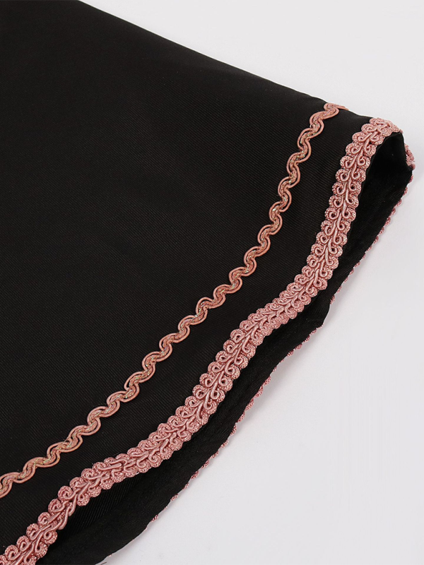 Theresa | Damen Dirndl mit Schnürung und Blumen Schürze