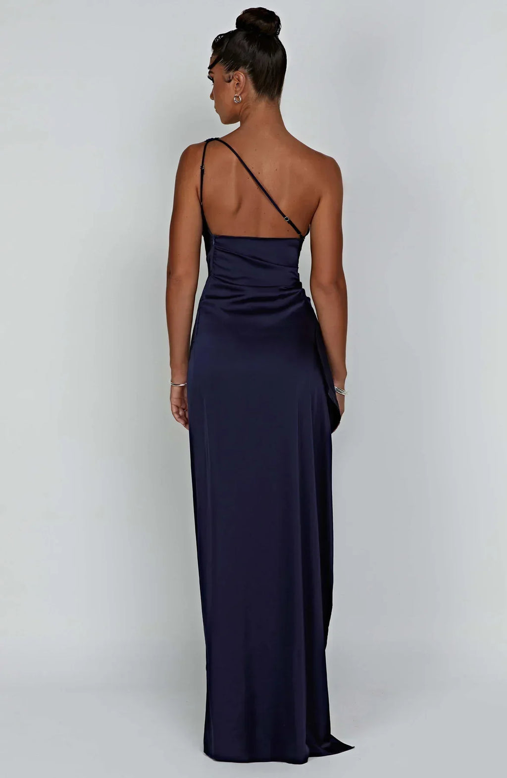 Lysandra | Damen One-Shoulder Abendkleid mit Schlitz