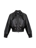 Nesuré Patax Leder Bomberjacke - Velnoir™