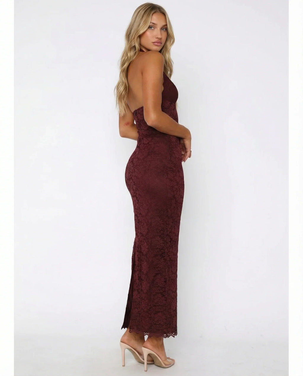 Aveline | Damen Minikleid mit Plissee – Waldgrün