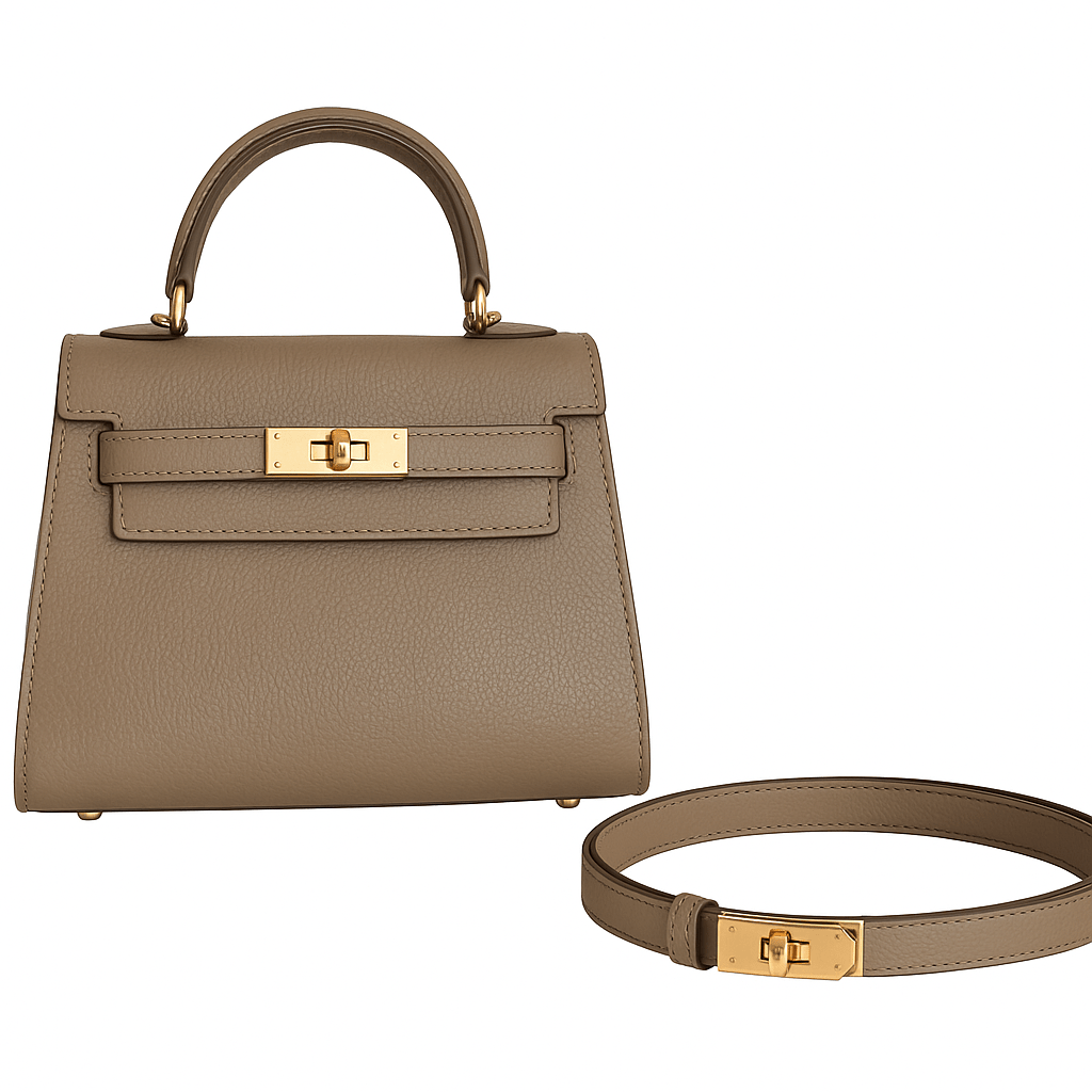 Relianté Bag mit Ledergürtel - Velnoir™