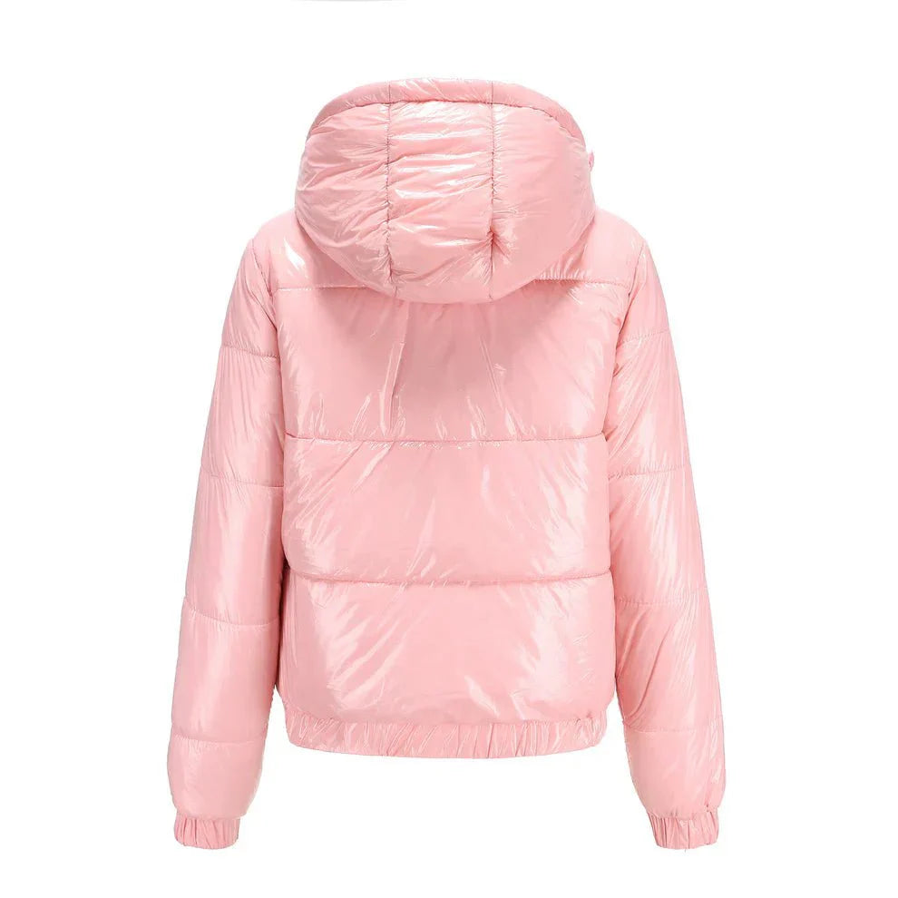 Rosé Goose Puffer Jacke - Velnoir™