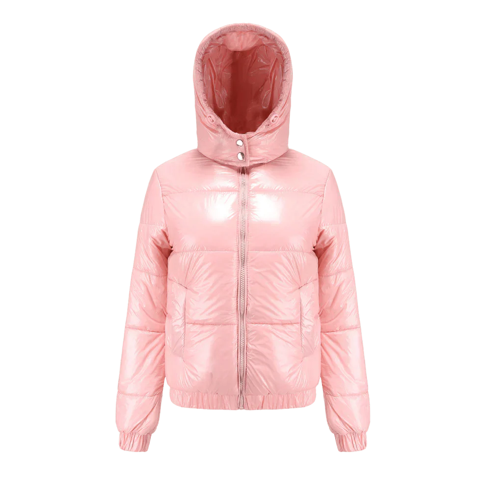 Rosé Goose Puffer Jacke - Velnoir™