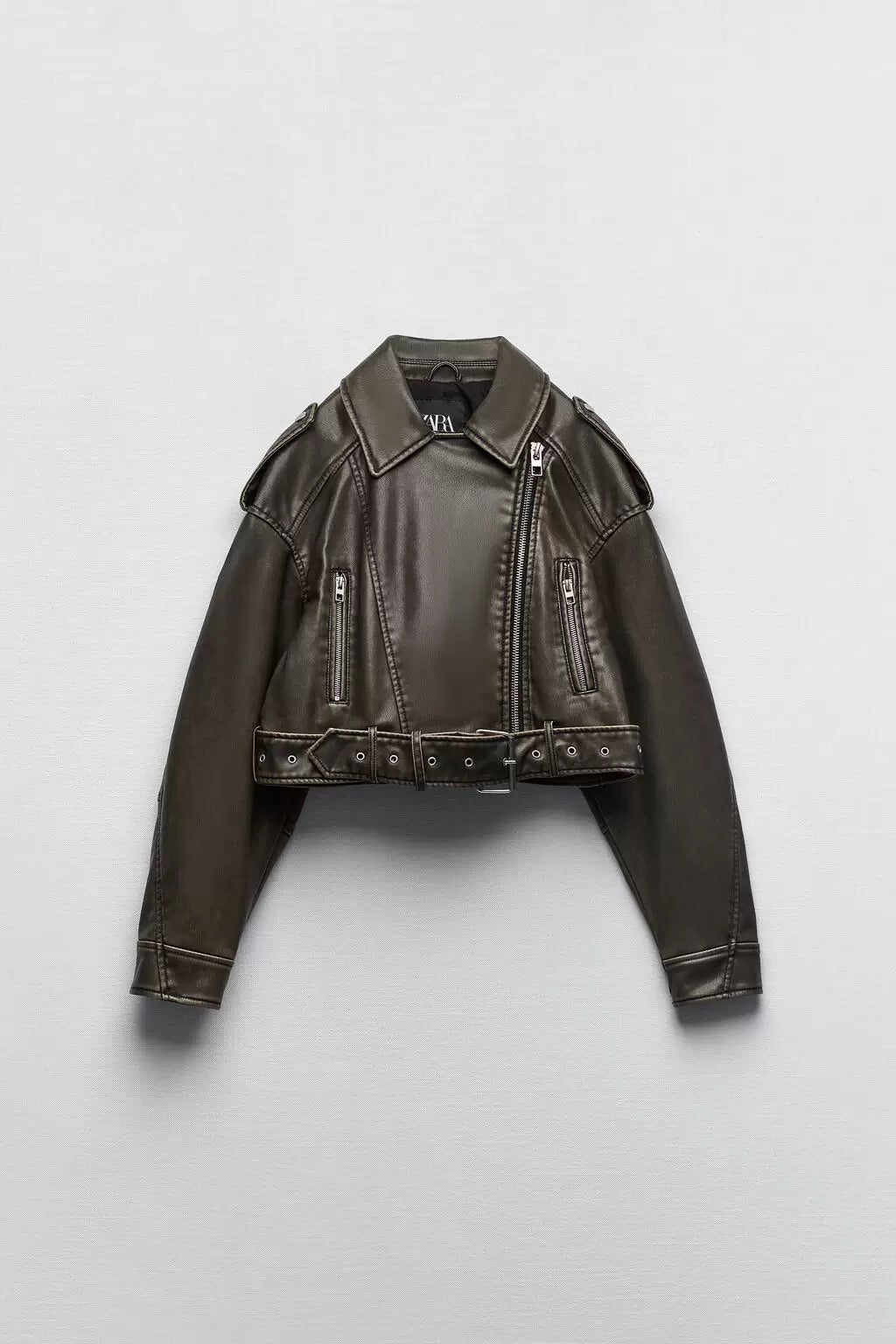 Spidré Leder Bomber Jacke - Velnoir™