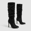 Suédées Stiletto Boots - Velnoir™