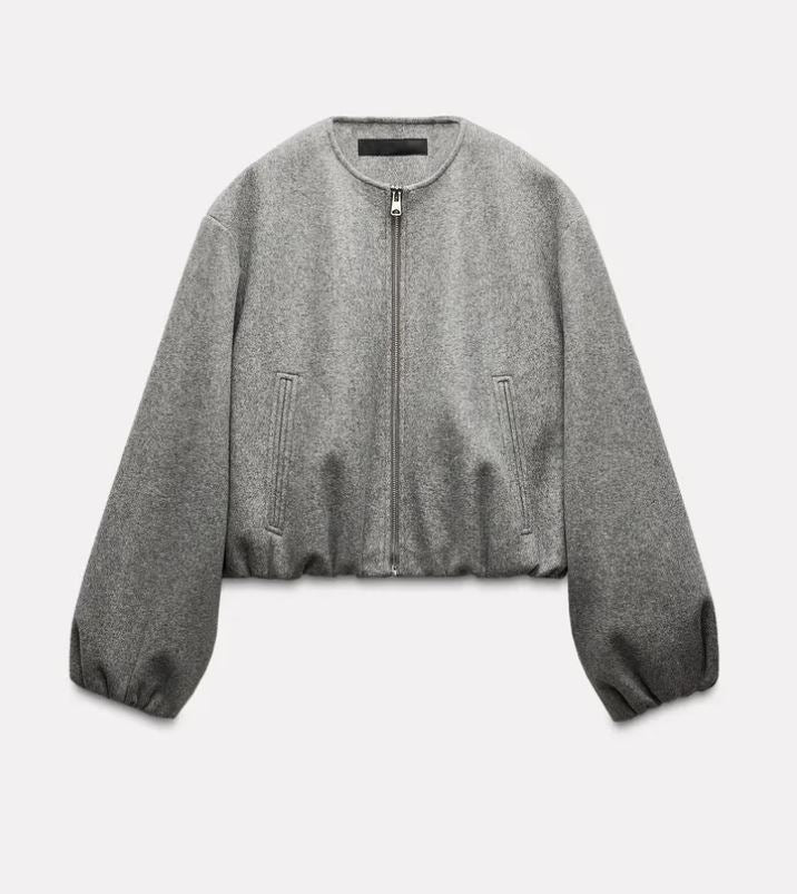 Suvianó Cropped Bomber Jacke - Velnoir™