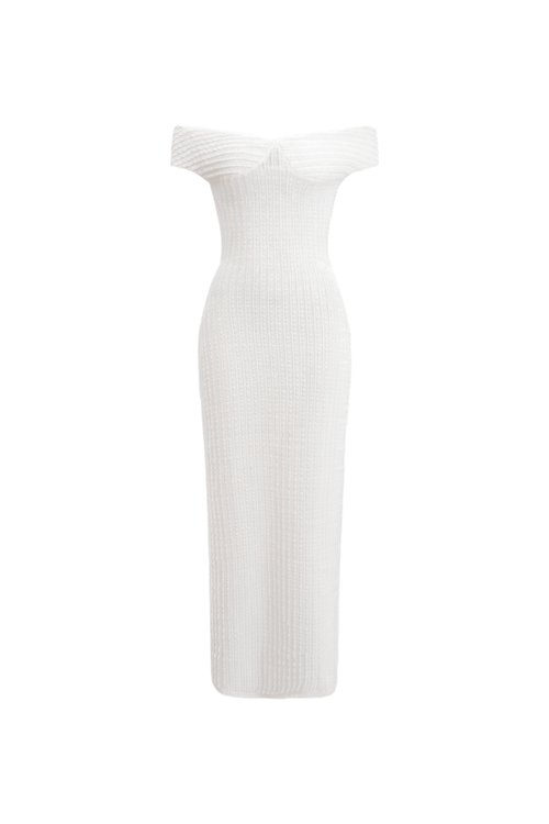 Velnoir™ Côte Blanche Maxi Dress - Velnoir™