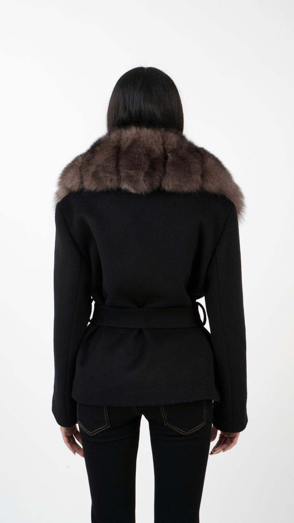 Vilóure Anitá Kunstfell Jacke - Velnoir™
