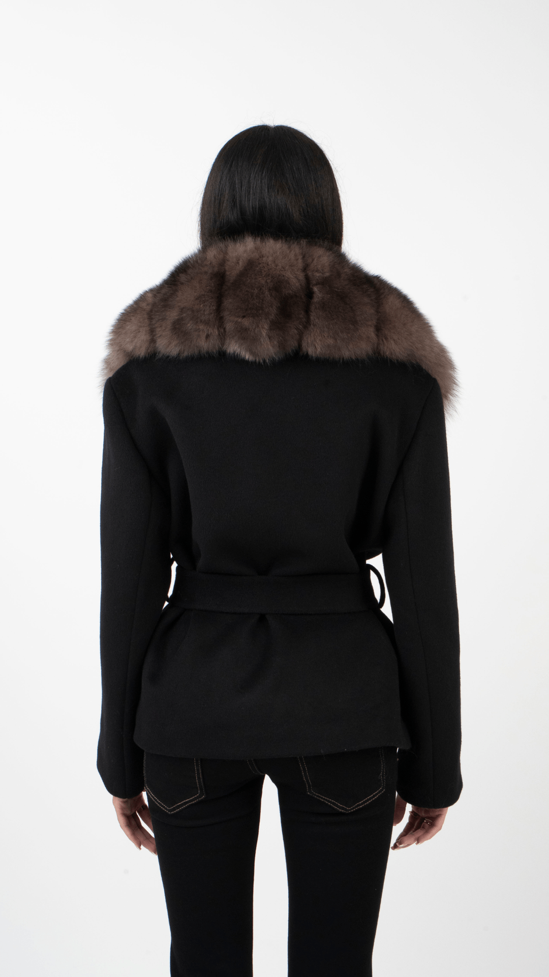 Vilóure Anitá Kunstfell Jacke - Velnoir™