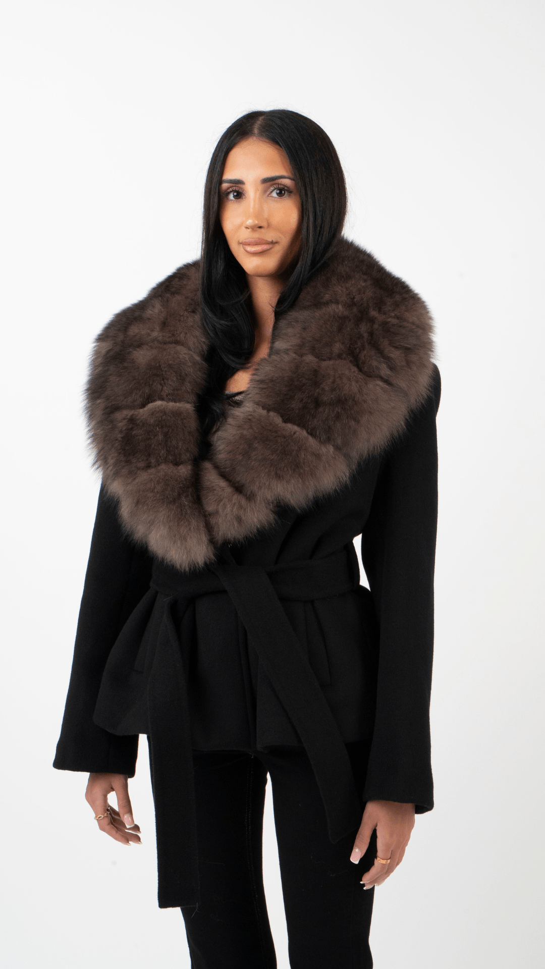 Vilóure Anitá Kunstfell Jacke - Velnoir™