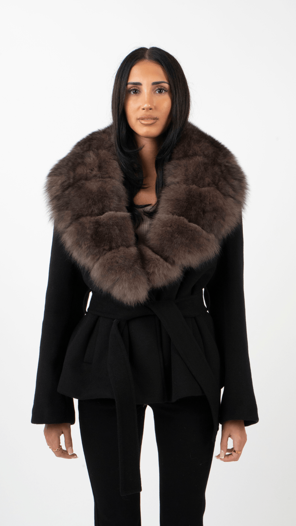 Vilóure Anitá Kunstfell Jacke - Velnoir™