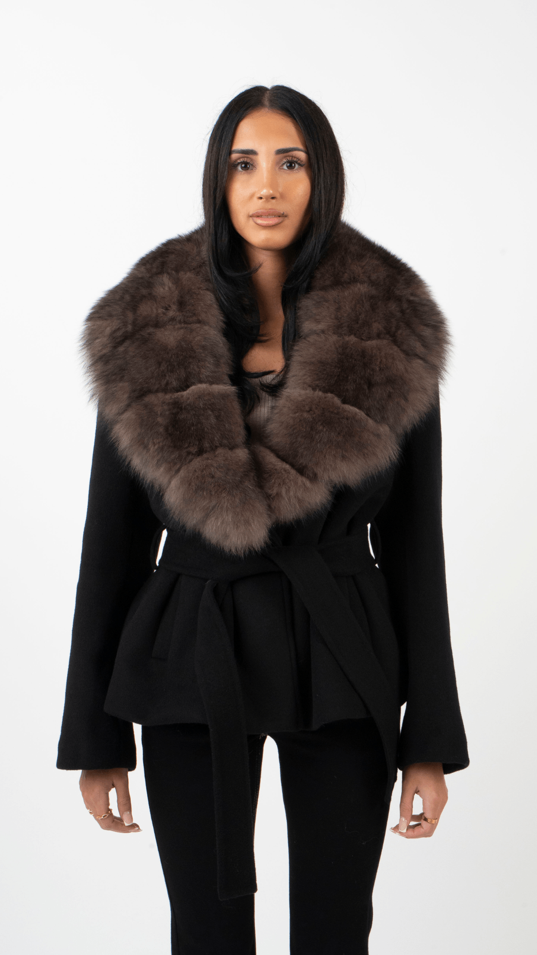 Vilóure Anitá Kunstfell Jacke - Velnoir™