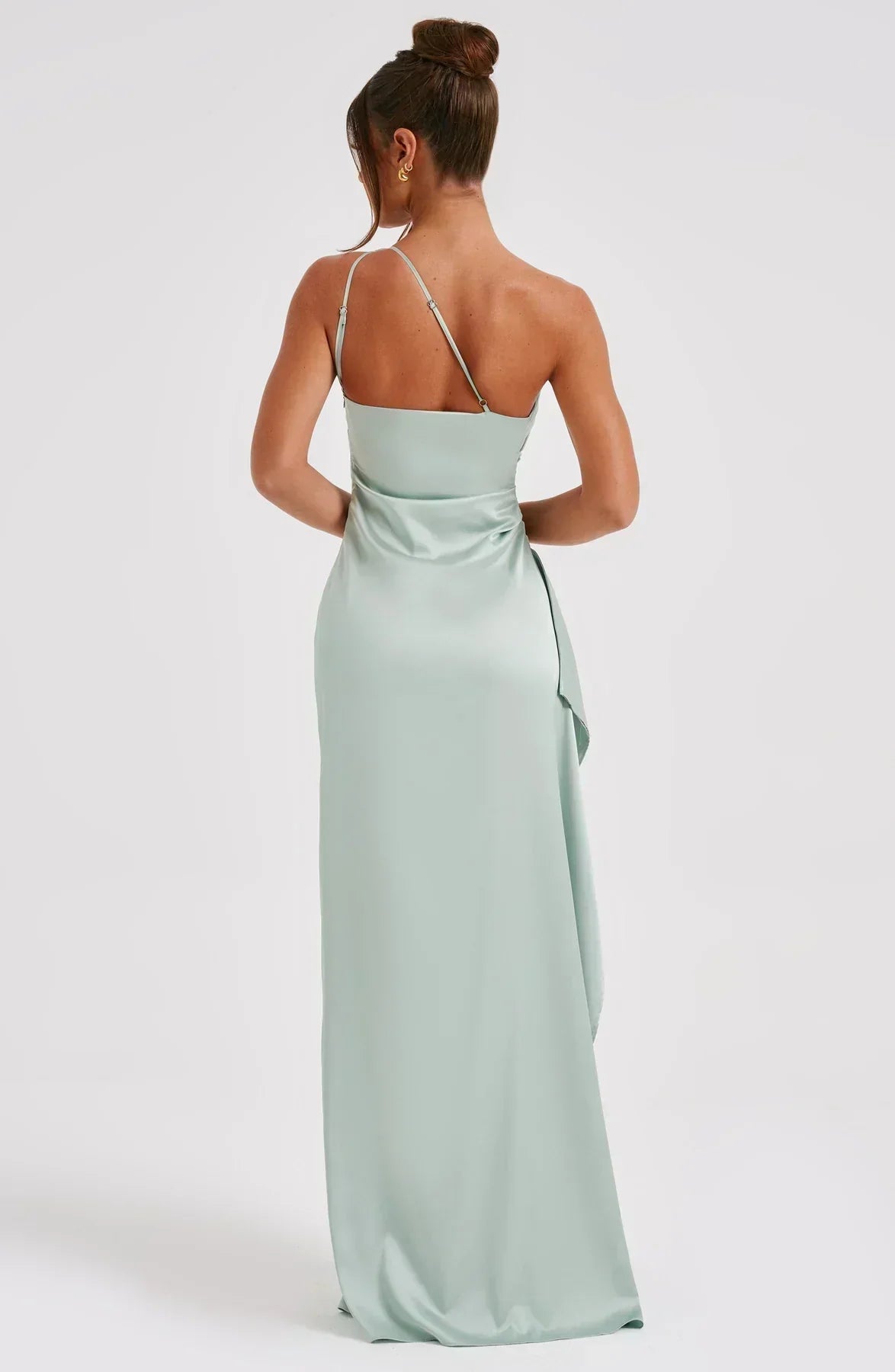 Violetta | Damen One Shoulder Maxikleid