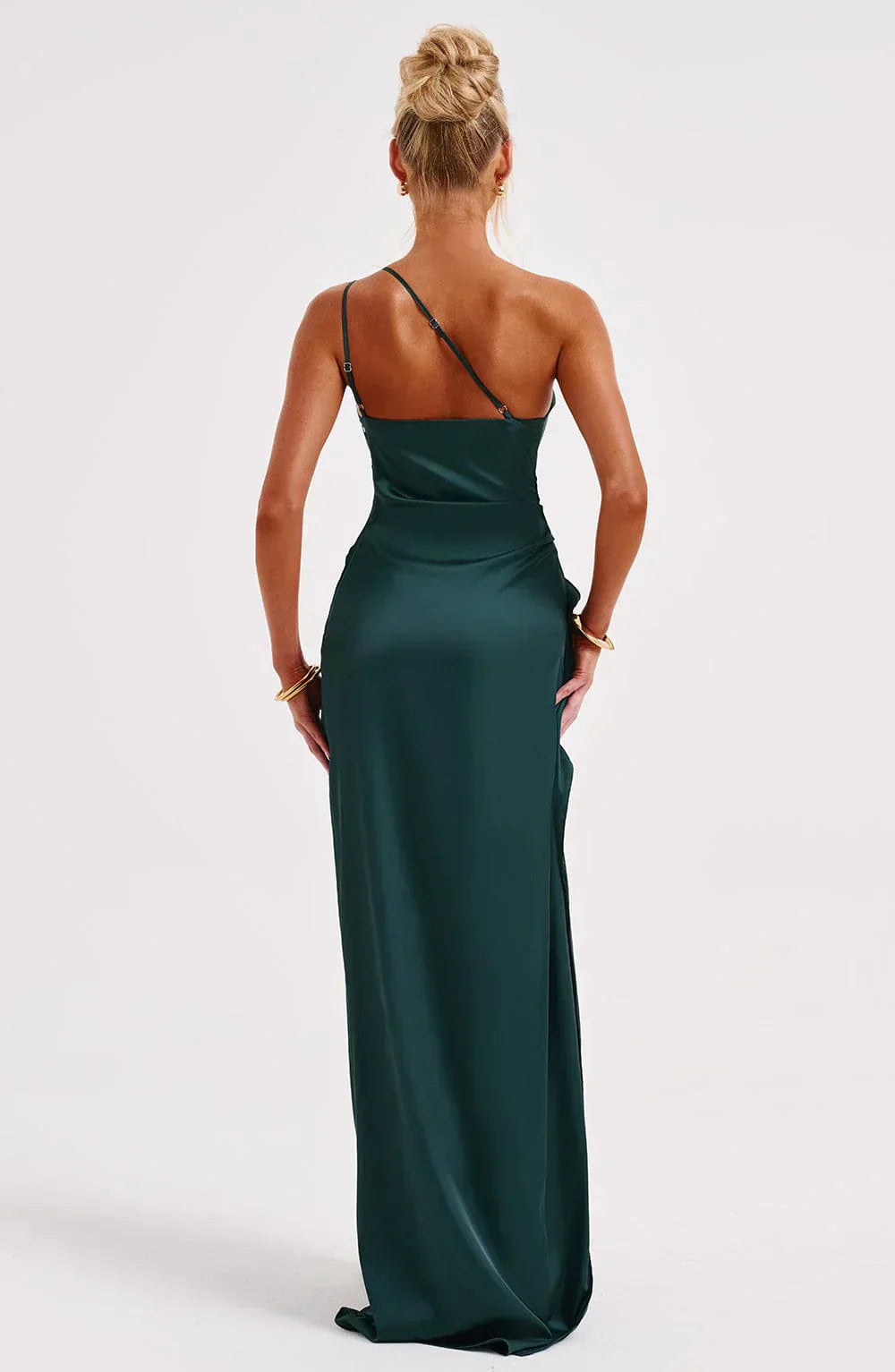 Violetta | Damen One Shoulder Maxikleid