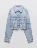 Vouré Jeans Jacke - Velnoir™