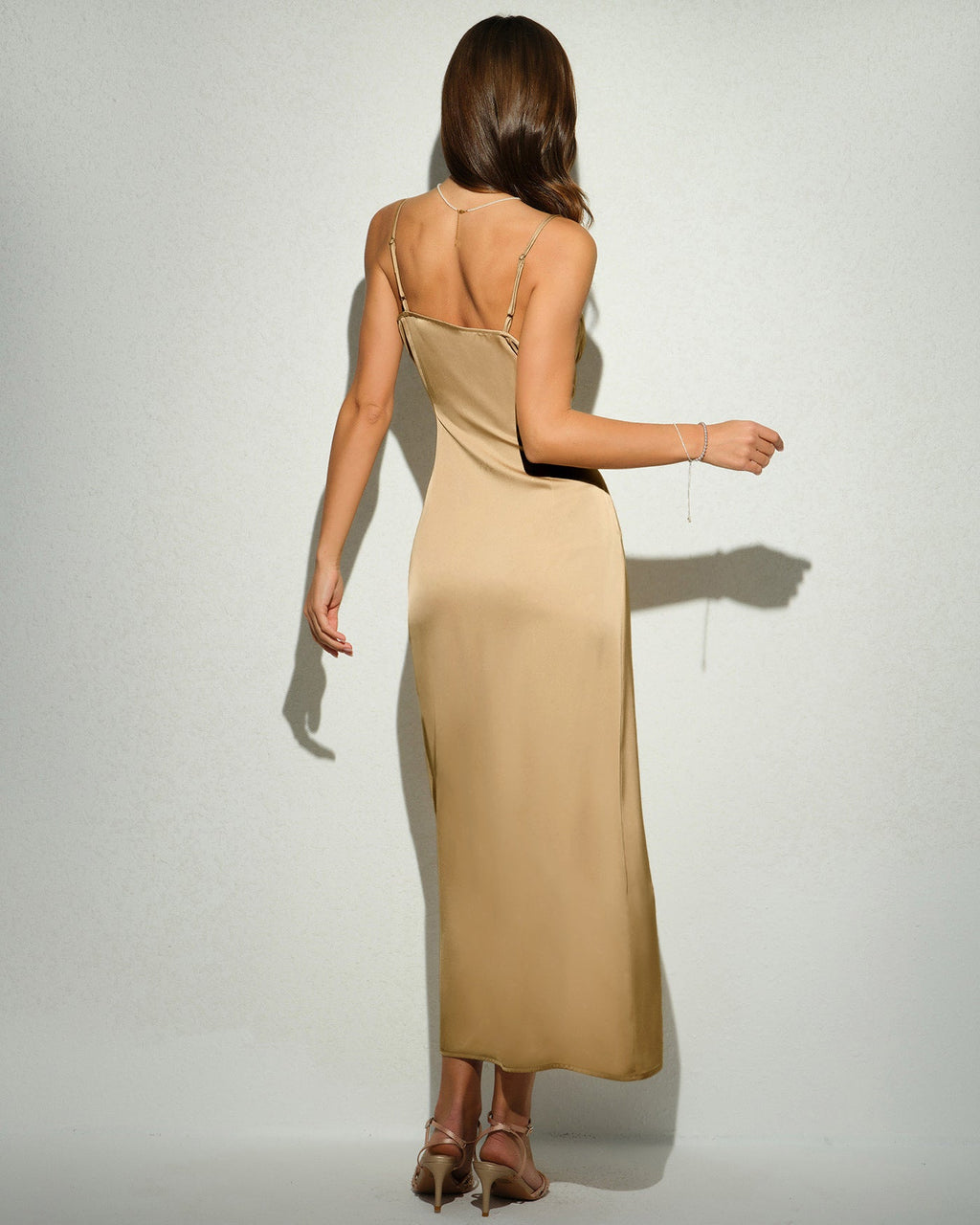 Florence | Damen Maxikleid – Gelb