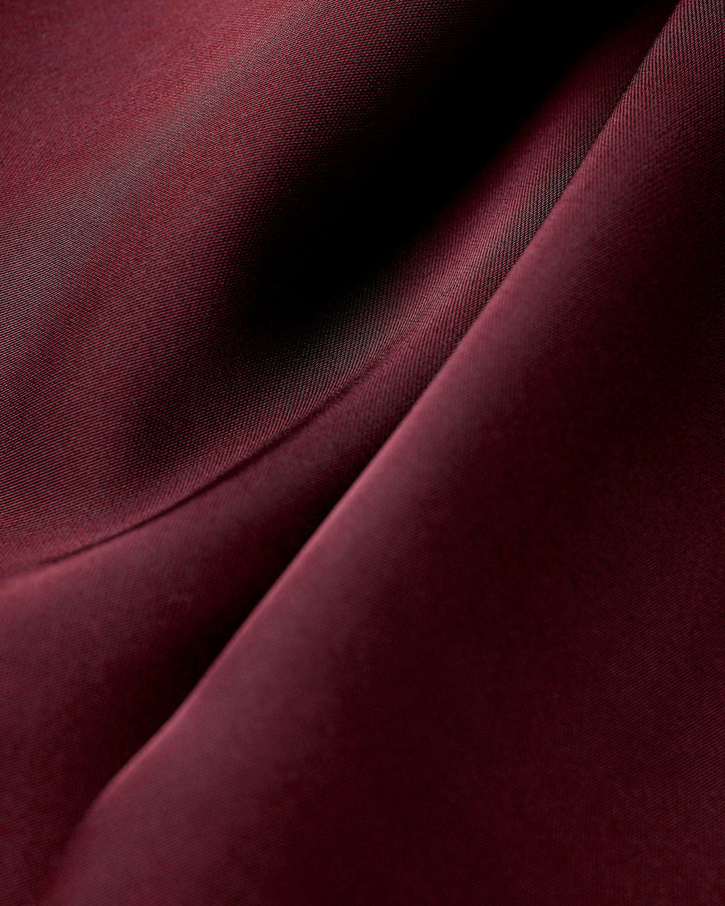 Isabelle | Damen Satin-Maxikleid in A-Linie – Bordeaux