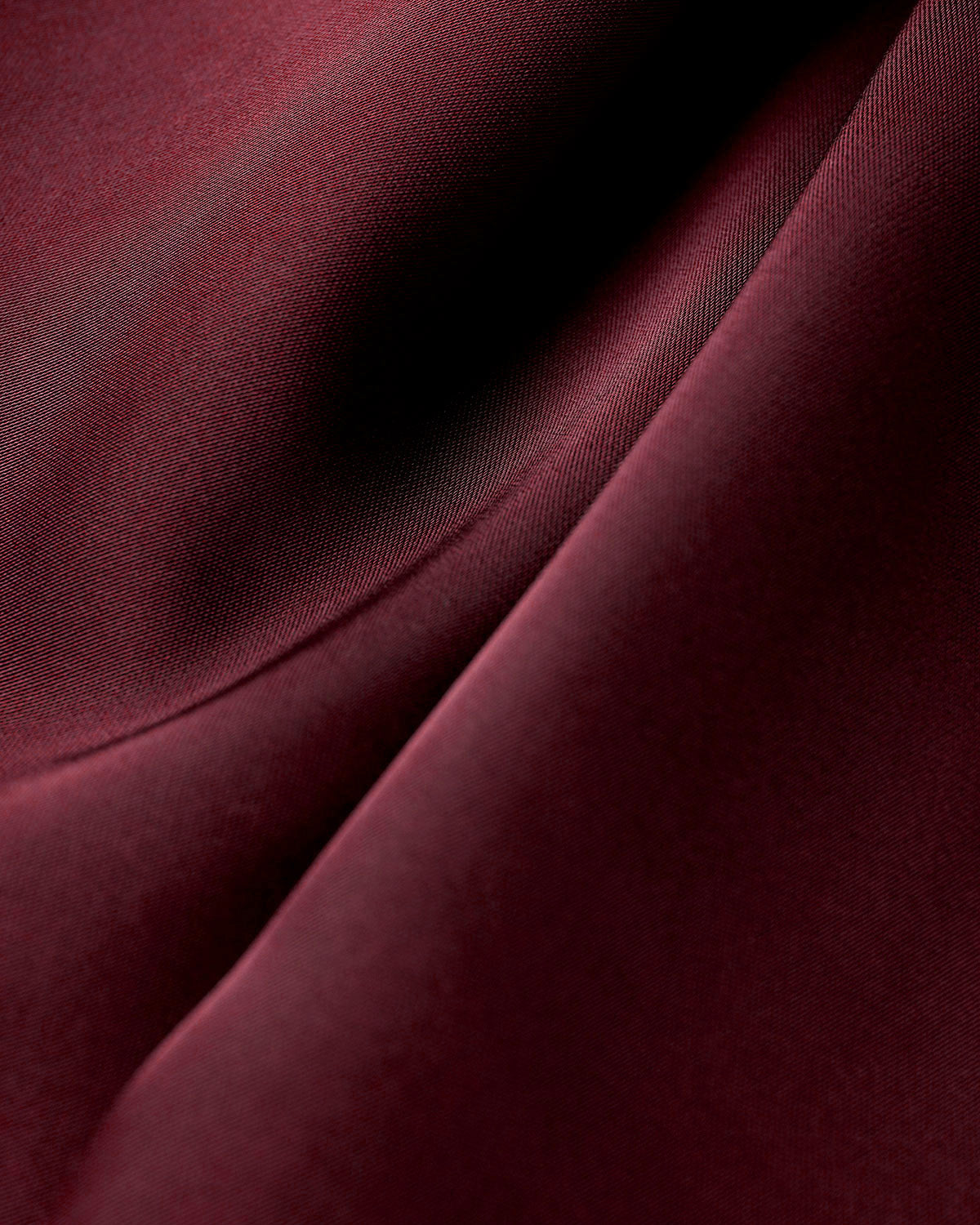 Isabelle | Damen Satin-Maxikleid in A-Linie – Bordeaux